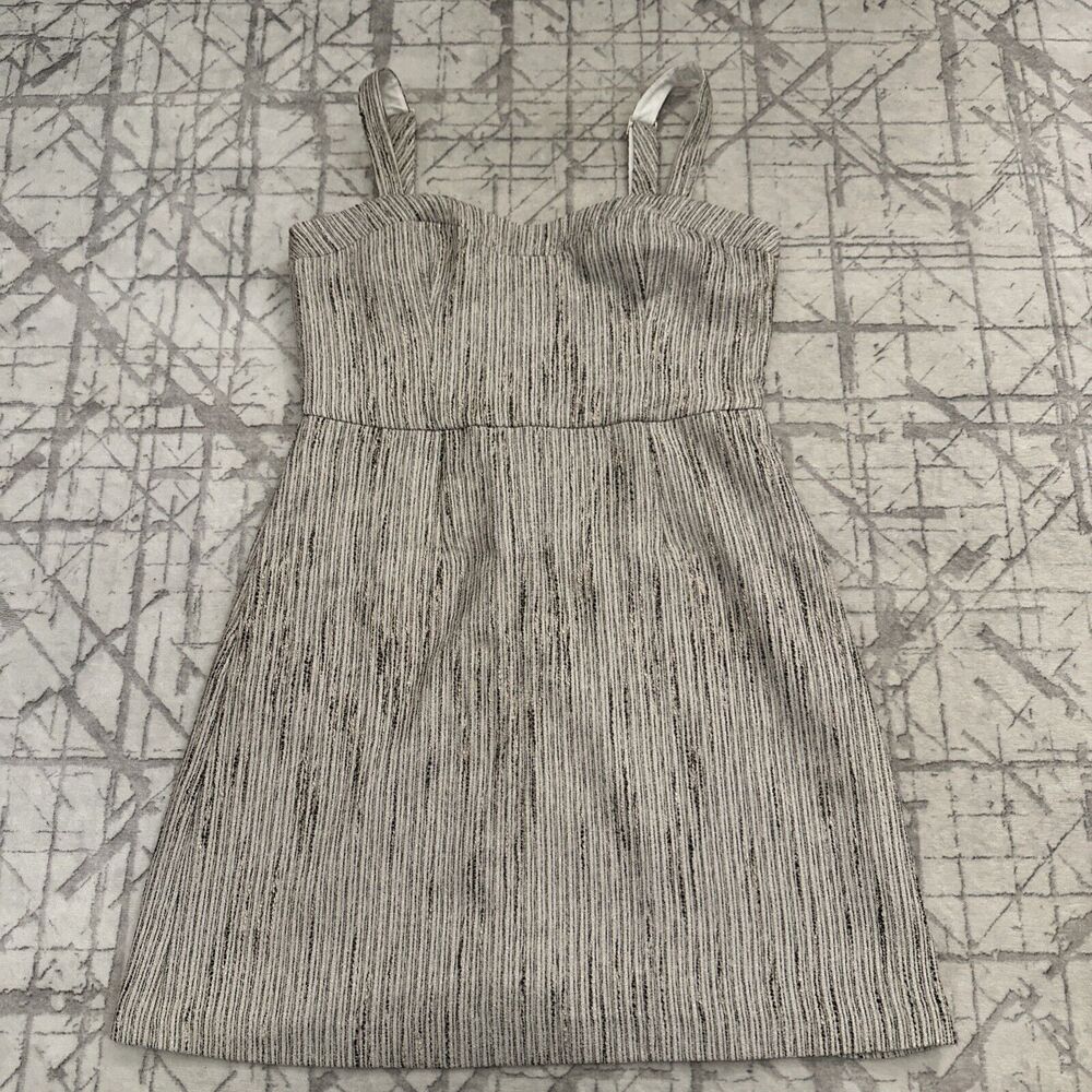 Ted Baker Women Dress Size 4 US Size 10‎ Silver Grey